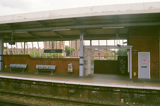 Looking Across in Eltham Railway Station