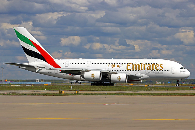 Emirates Airbus A380-861 A6-EEE FRA 27-04-24