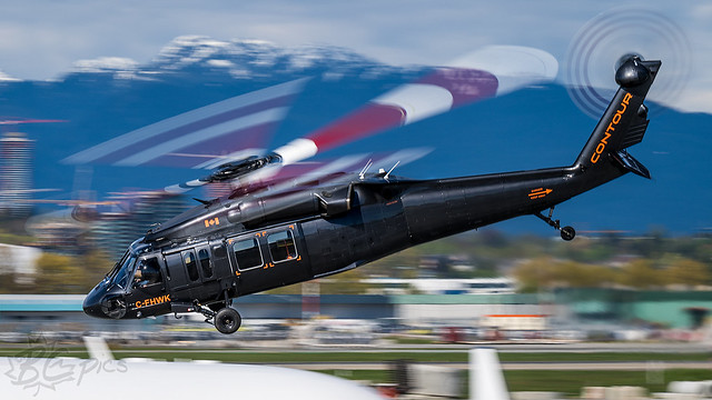 C-FHWK - Contour Helicopters - Sikorsky UH60A Blackhawk