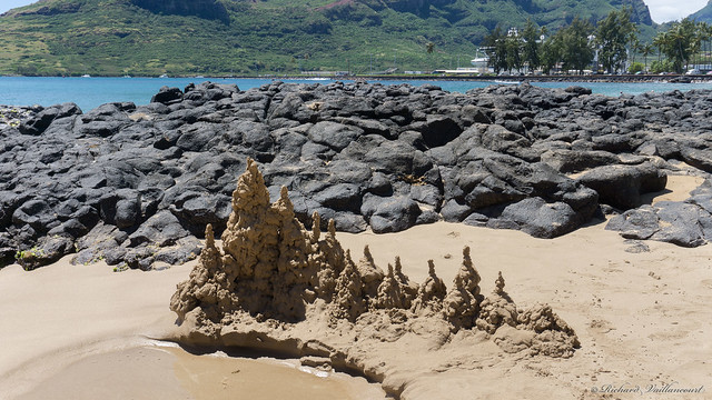 Plage, beach, Nawiliwili - Hawaii - USA - 02295