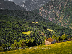 Andorra mountain landscape: La Massana, Vall nord, Andorra