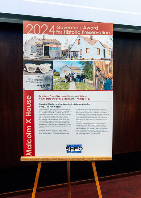 Anthropology's Malcolm X House Project honored with Governor's Award for Historic Preservation
