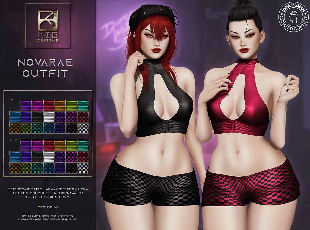 KiB Designs – Novarae Outfit @Darkness Event May 5th