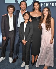 Matthew McConaughey and his wife Camila Alves. They made the 2024 mack , jack& McConaughey Gala family affair as they attended the event with their three children.