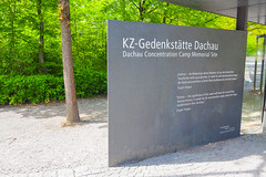 Dachau Concentration Camp Memorial Entrance Sign