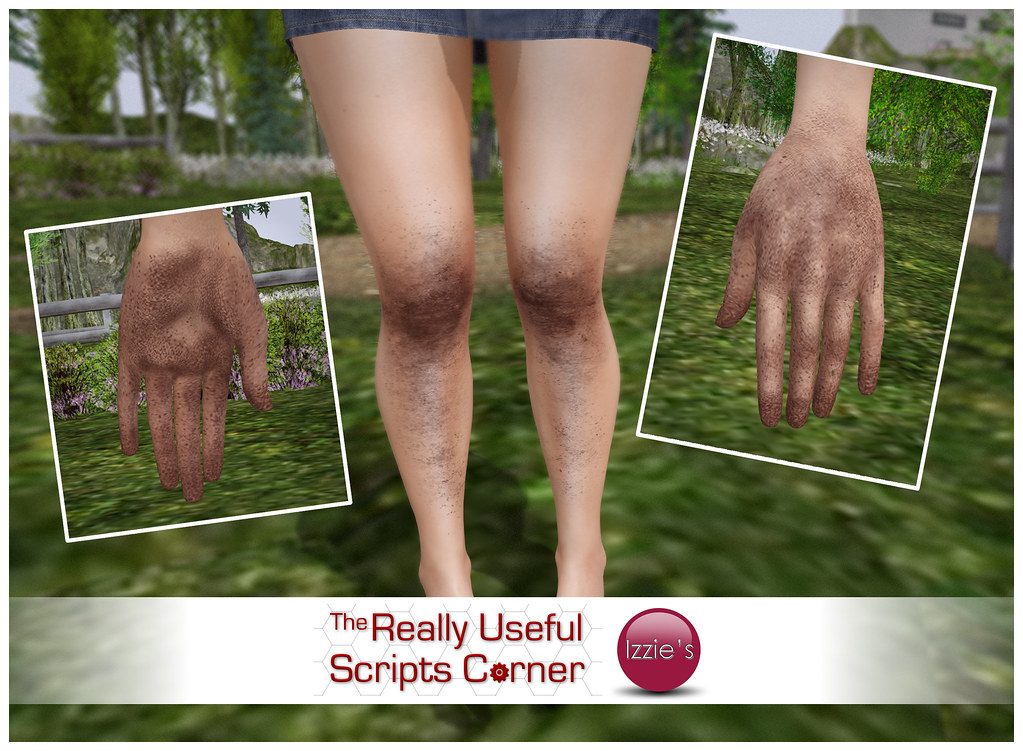 Really Dirty Hands & Legs add-on for Really Needy FARMING HUD