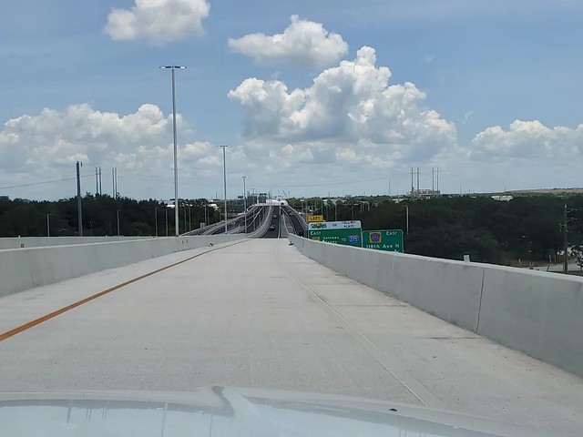 Took our first spin on the newly opened Gateway Expressway today.  Way cool. #stpete #pinellas