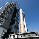 NASA’s Boeing Crew Flight Test Rollout (NHQ202405040007) A United Launch Alliance Atlas V rocket with Boeing’s CST-100 Starliner spacecraft aboard is seen as it is rolled out of the Vertical Integration Facility to the launch pad at Space Launch Complex 41 ahead of the NASA’s Boeing Crew Flight Test, Saturday, May 4, 2024 at Cape Canaveral Space Force Station in Florida. NASA’s Boeing Crew Flight Test is the first launch with astronauts aboard the Starliner spacecraft and Atlas V rocket to the International Space Station as part of the agency’s Commercial Crew Program. The flight test, targeted for launch at 10:34 p.m. EDT on Monday, May 6, serves as an end-to-end demonstration of Boeing’s crew transportation system and will carry NASA astronauts Butch Wilmore and Suni Williams to and from the orbiting laboratory. Photo Credit: (NASA/Joel Kowsky)