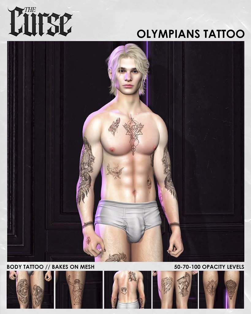 "Olympians" Body Tattoo