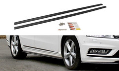 Diffusori minigonne Vw Passat B7 R-Line carbon look (Cod. M-VW-PA-B7-RLINE-SD1C)