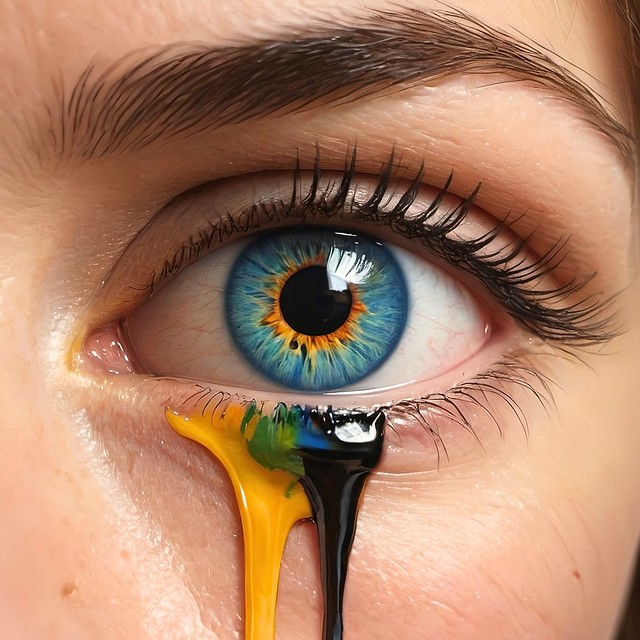 Paint tears - Acrylic Paint in the Eye - Ben Heine  (6)