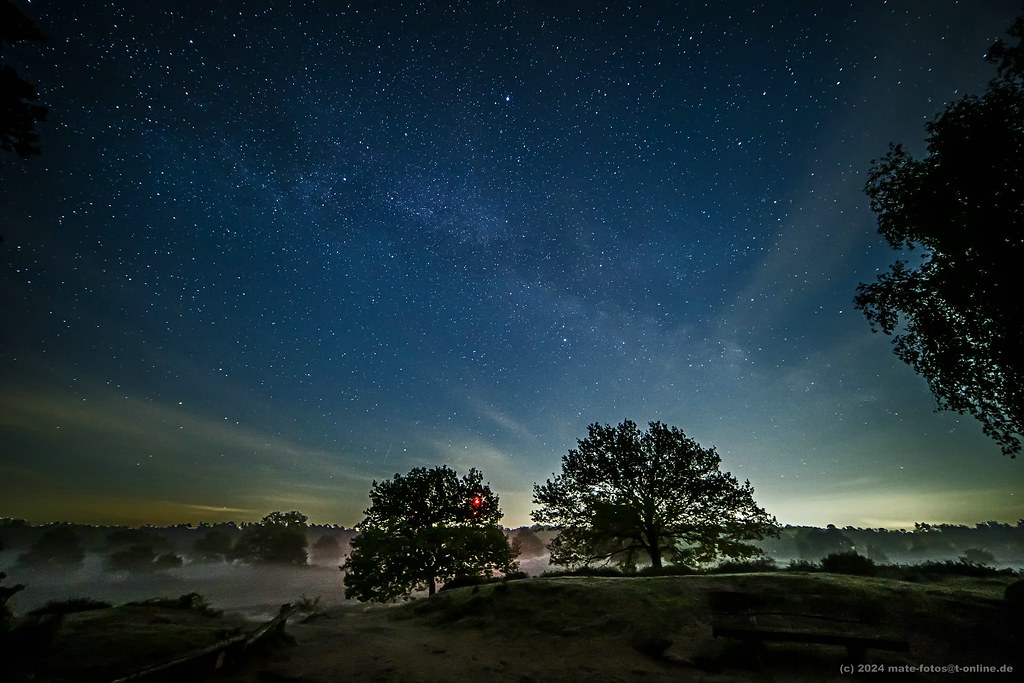 Die Milchstraße in der Westruper Heide