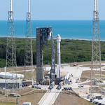 NASA’s Boeing Crew Flight Test Rollout (NHQ202405040021) A United Launch Alliance Atlas V rocket with Boeing’s CST-100 Starliner spacecraft aboard is seen as it is rolled out of the Vertical Integration Facility to the launch pad at Space Launch Complex 41 ahead of the NASA’s Boeing Crew Flight Test, Saturday, May 4, 2024 at Cape Canaveral Space Force Station in Florida. NASA’s Boeing Crew Flight Test is the first launch with astronauts aboard the Starliner spacecraft and Atlas V rocket to the International Space Station as part of the agency’s Commercial Crew Program. The flight test, targeted for launch at 10:34 p.m. EDT on Monday, May 6, serves as an end-to-end demonstration of Boeing’s crew transportation system and will carry NASA astronauts Butch Wilmore and Suni Williams to and from the orbiting laboratory. Photo Credit: (NASA/Joel Kowsky)