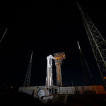 NASA’s Boeing Crew Flight Test Preflight (NHQ202405040038) A United Launch Alliance Atlas V rocket with Boeing’s CST-100 Starliner spacecraft aboard is seen illuminated by spotlights on the launch pad at Space Launch Complex 41 ahead of the NASA’s Boeing Crew Flight Test, Saturday, May 4, 2024 at Cape Canaveral Space Force Station in Florida. NASA’s Boeing Crew Flight Test is the first launch with astronauts of the Boeing CFT-100 spacecraft and United Launch Alliance Atlas V rocket to the International Space Station as part of the agency’s Commercial Crew Program. The flight test, targeted for launch at 10:34 p.m. EDT on Monday, May 6, serves as an end-to-end demonstration of Boeing’s crew transportation system and will carry NASA astronauts Butch Wilmore and Suni Williams to and from the orbiting laboratory. Photo Credit: (NASA/Joel Kowsky)