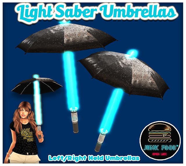 Junk Food - Light Saber Umbrellas Ad