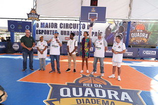 Abertura do Basquete 3x3 e 1x1 com a Federação Paulista de Basquete na Arena Inamar - Diadema - SP.