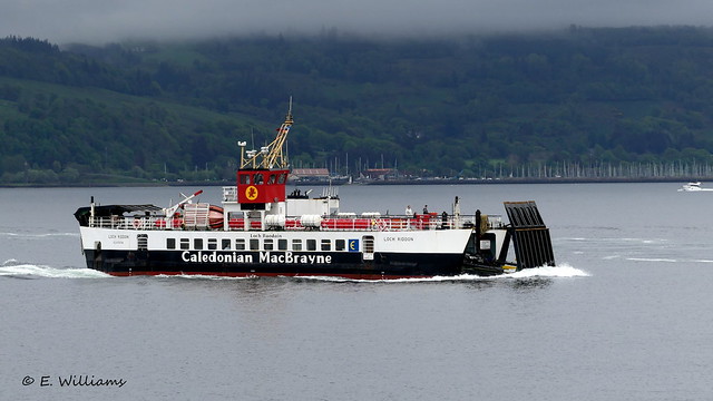 MV Loch Riddon on the Largs/Cumbrae route