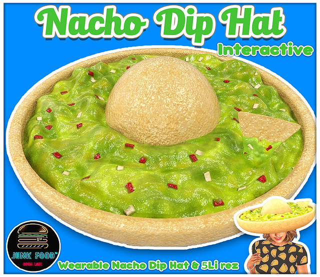 Junk Food – Nacho Dip Hat AD SMaller