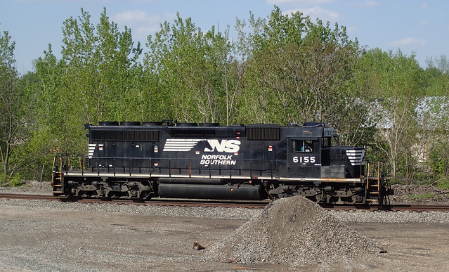 Norfolk Southern Railway # 6155 diesel locomotive (SD40-2) (Marion, Ohio, USA)