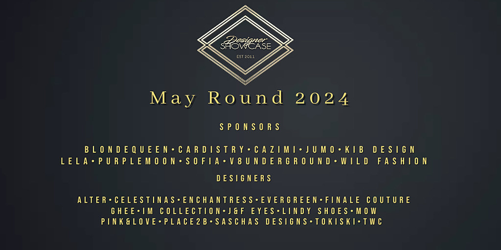 Designer Showcase -May Round -2024