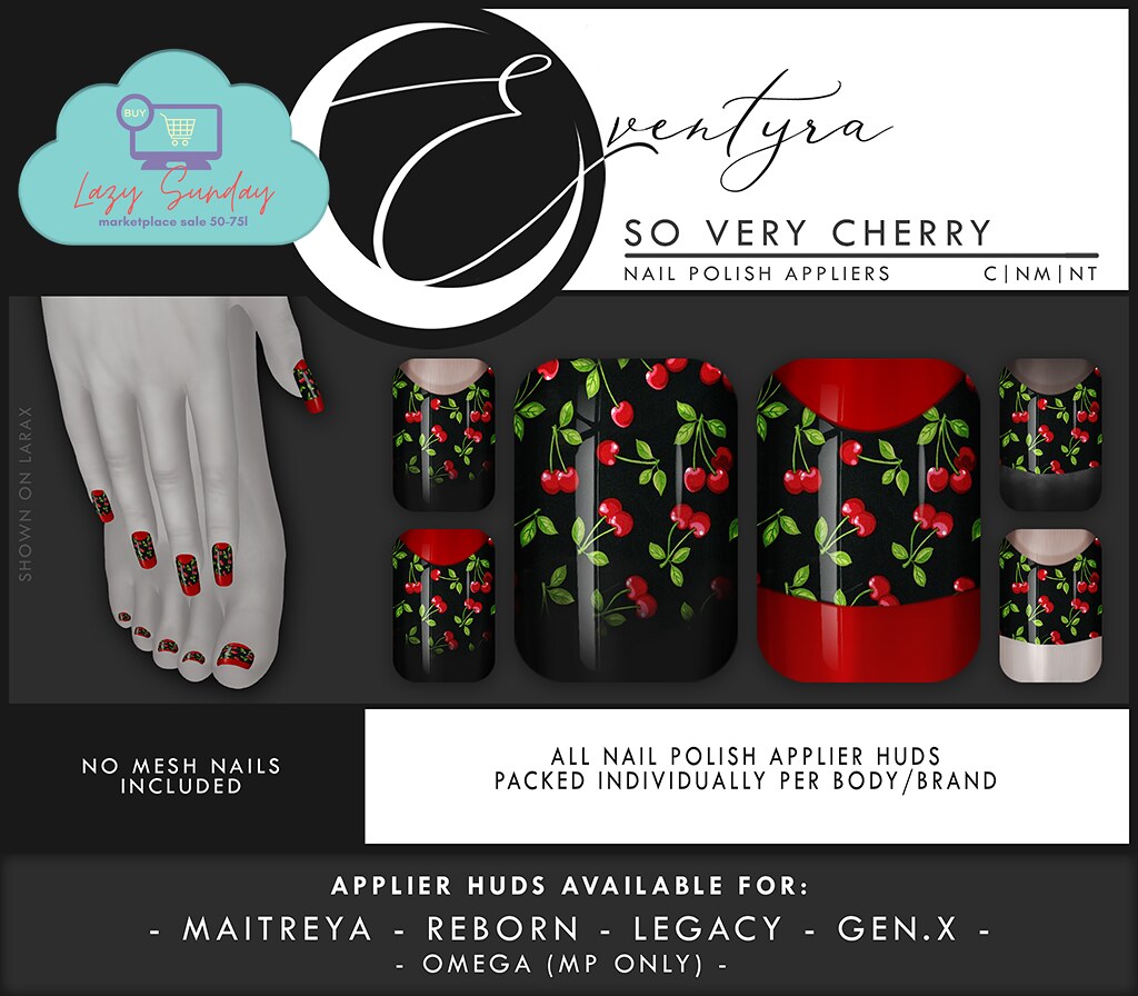 Eventyra – Nail Appliers – So Very Cherry (LS 5-5-24)