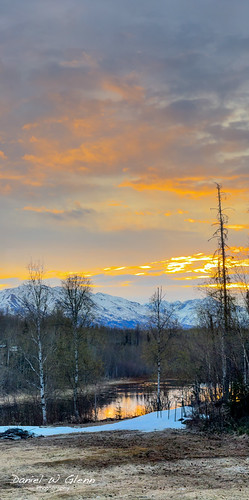 Alaska Backyard Sunrise | by danielusescanon