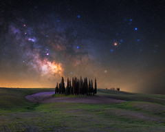 The Milky Way at Val d'Orcia [explored]