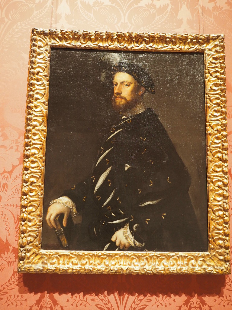 Portrait ofa Man Holding a Book, Oil on canvas, by Titian … | Flickr
