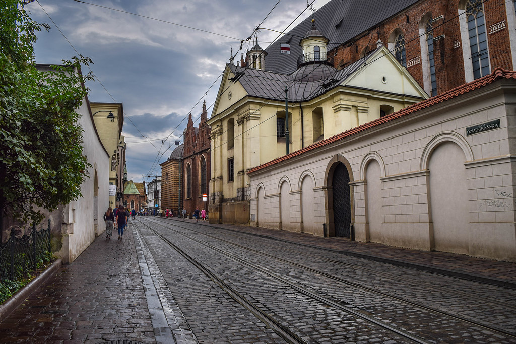 ️ Poland. One of Krakow's streets ️