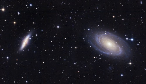 M81 and M82 Galaxies | by Jared Bowens