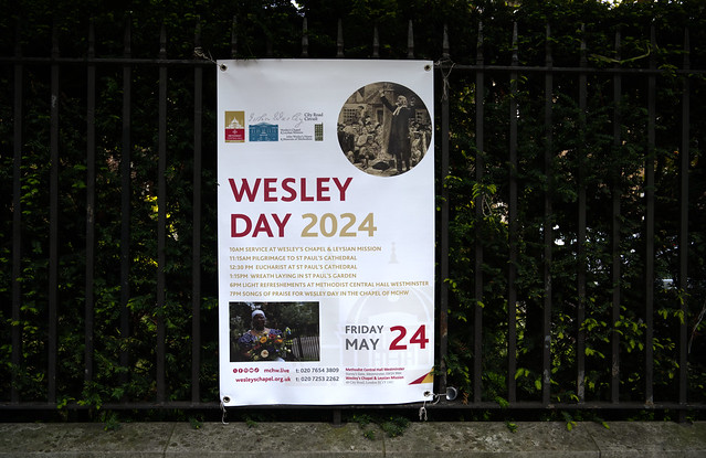 DSC_6397 John Wesley Day 2024 Friday May 24 Pilgrimage to St Paul's Cathedral