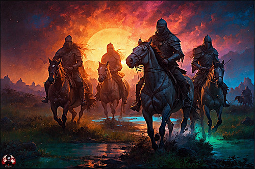 The four horsemen of the apocalypse | by Adrian Keeley