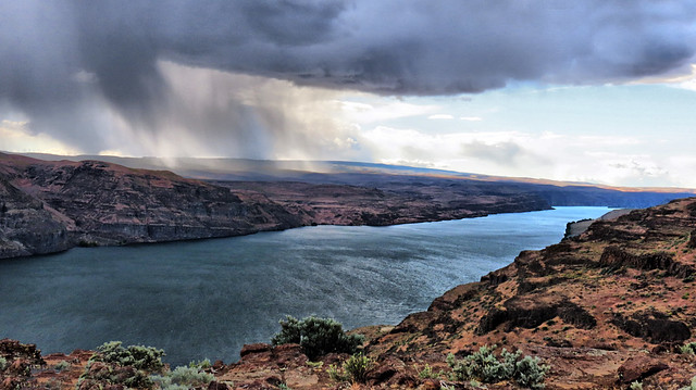 Columbia River and Weather