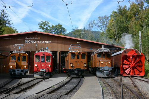 Ge 2⁄2 161+ABe 4⁄4 35+Ge 4⁄4 81+Ge 4⁄4 182+X rot d 1052 Chaulin 22.09.2018 | by Laurent_Fernandez