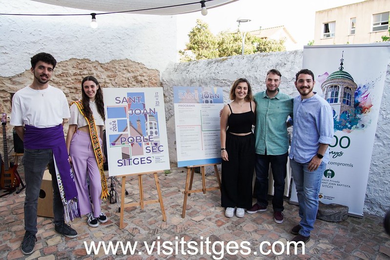 Presentació del cartell i programa de les Festes del Poble Sec Sitges 2024