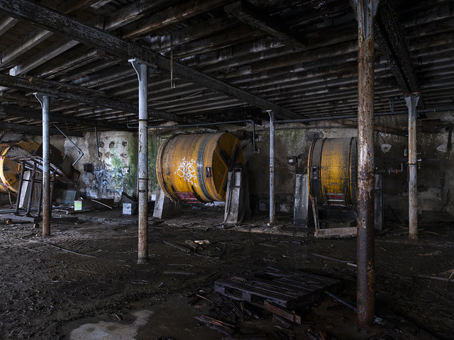 Dans l'ancienne tannerie ....