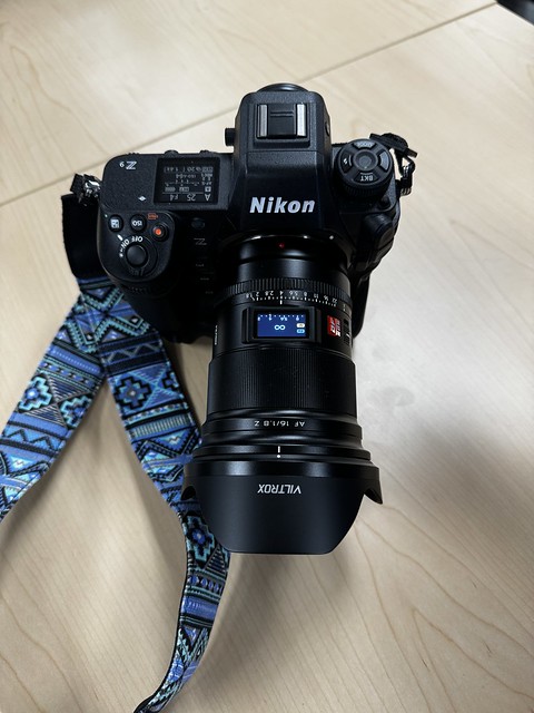 Viltrox AF 16 1.8 Z mount lens on a Nikon Z9