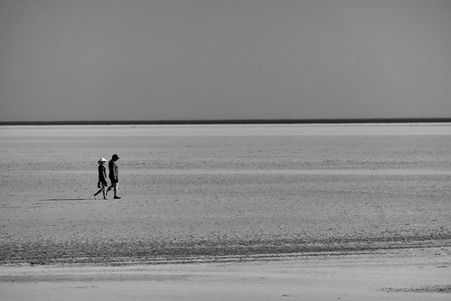 at the Sea by ThomaS E.S., Minimalismus in St. Peter Ordinglandschaft landscape sonnenschein sonne stimmung areal aerial insel