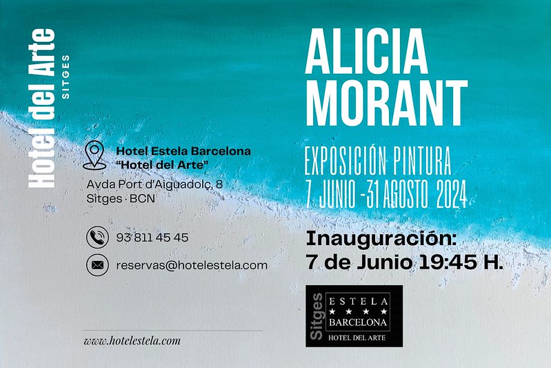 Inauguració de l’Exposició de Pintures d’Alicia Morant a l’Hotel de l’Art – Sitges Inauguració de l’Exposició de Pintures d’Alicia Morant a l’Hotel de l’Art – Sitges