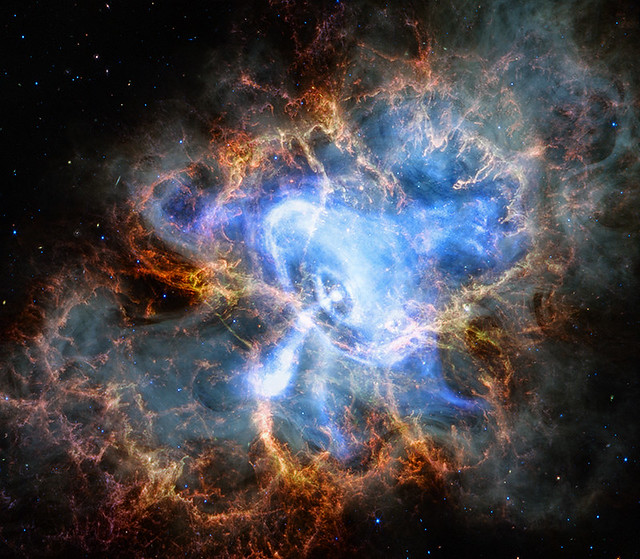 The Crab Nebula (Webb/Chandra composite)