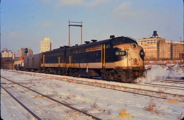 Southern FP-9 at Chicago IL Feb 1977