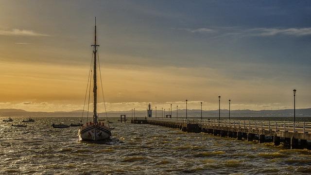 Sunset at Alcochete