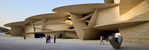 Desert Rose - National Museum of Qatar by scherrermonika, The current building of the National Museum of Qatar in Doha opened to the public on 28 March 2019, 
