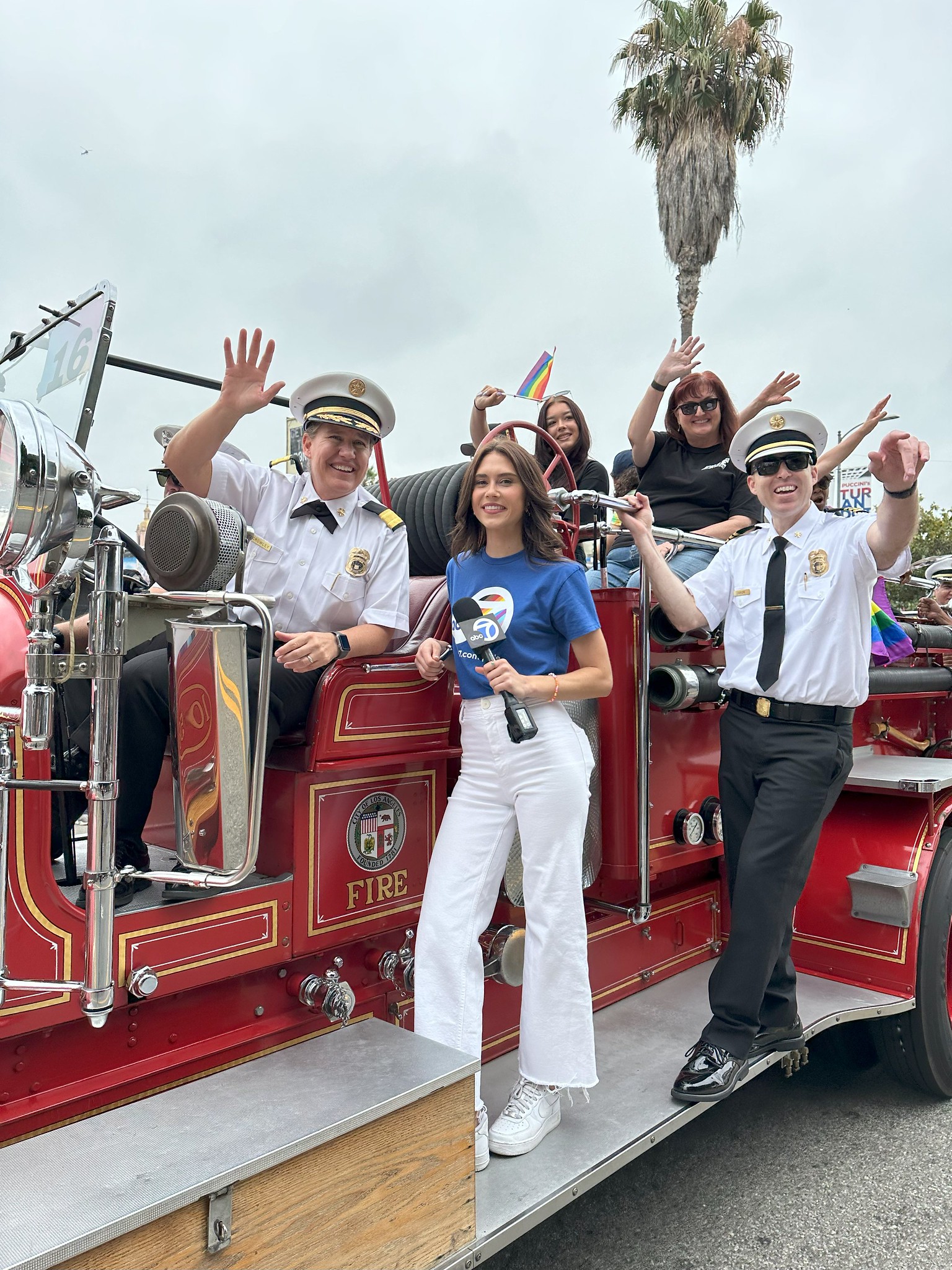 LAFD Chief Crowley Honored as Community Grand Marshal of 2024 L.A. Pride Parade