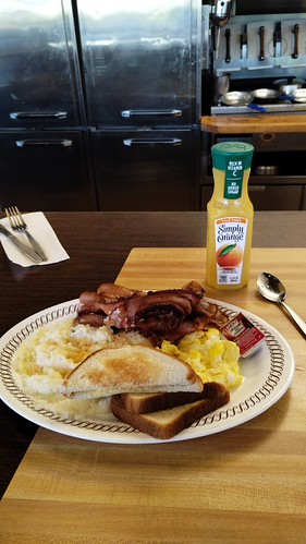 Post work breakfast  on a 🔥 Friday morning 🌄 in upstate south Carolina ☀️...yum 😋 by famu2151, 