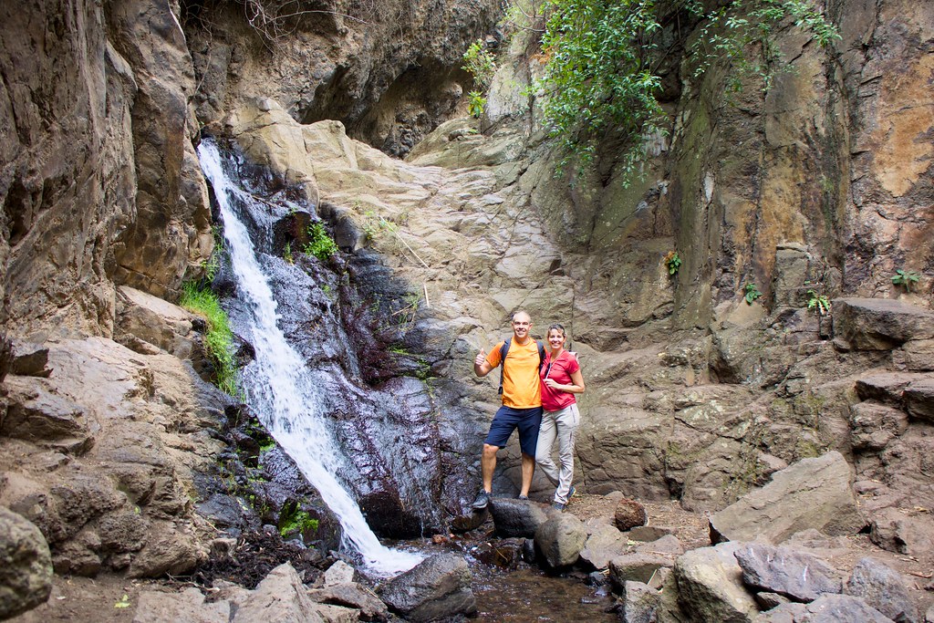 Cascada en Gran Canaria