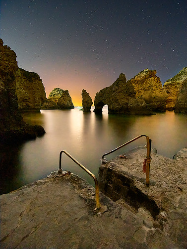 Ponta da Piedade - Algarve (EXPLORED) by jmgoiri, This place is insanely beautiful, but that same extraordinary beauty makes it a mass tourist attract