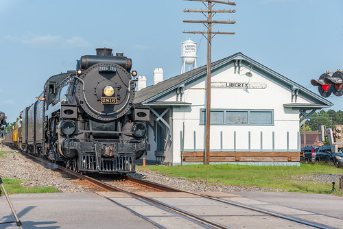 Liberty Depot by Christopher Parma, Built to replace the original that burned down in a fire 1925, this Texas & New Orleans/Southern