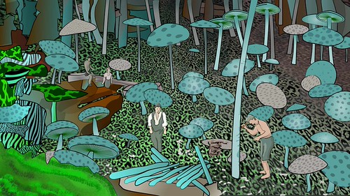 Journey to the Centre of the Earth - the Forest | by Laura Ess