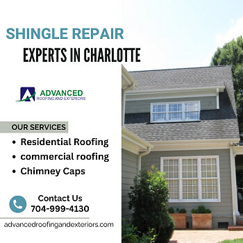 Shingle Repair Experts in Charlotte-